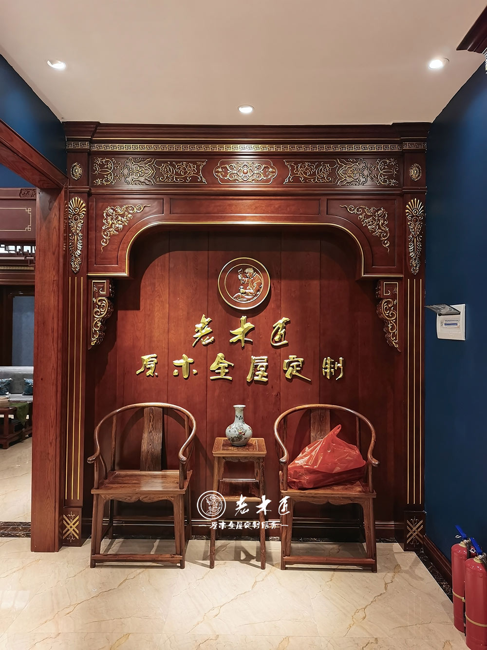 贵阳老木匠原木展厅